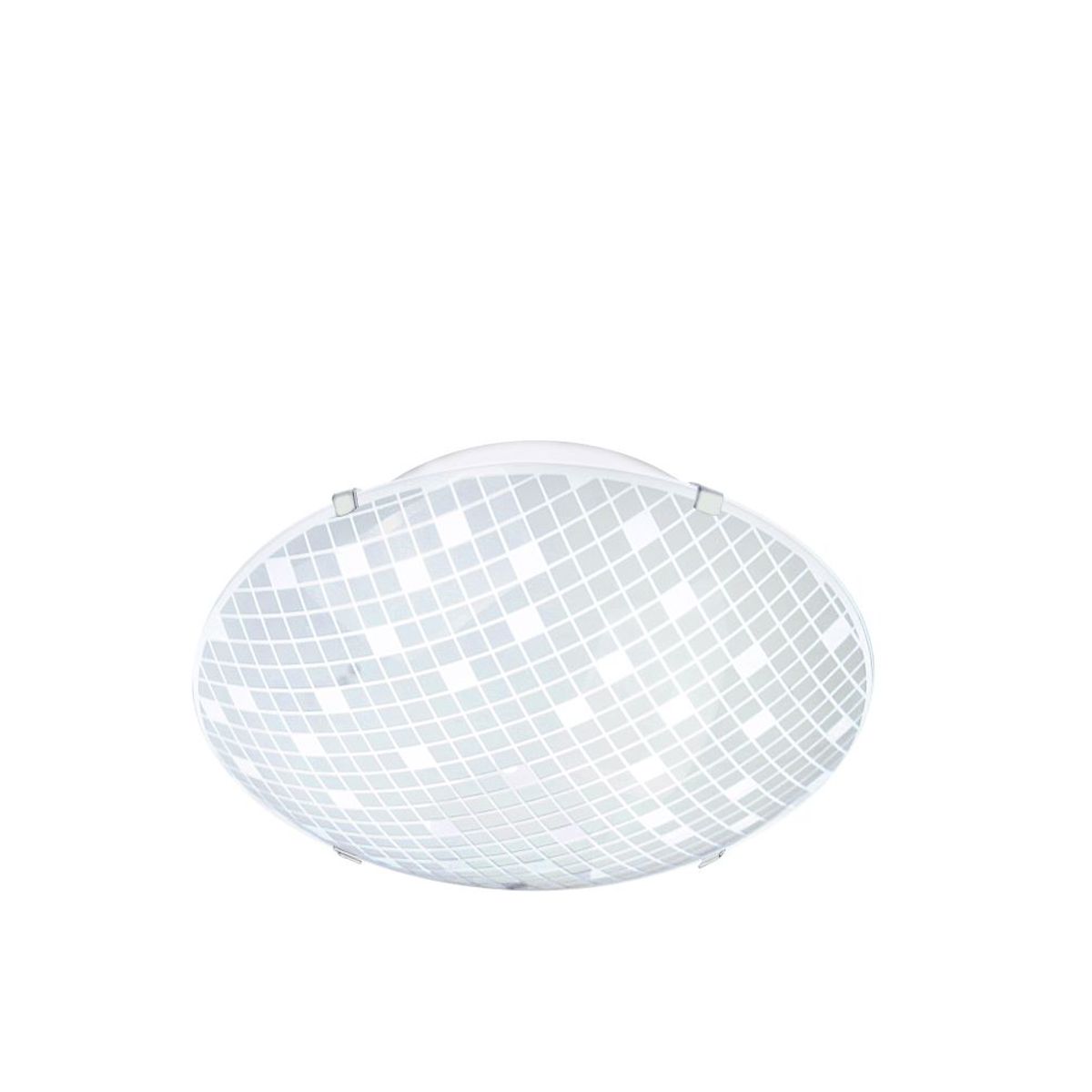 Plafon de Vidro 1 Lâmpada Maranhao 250mm Redondo Ars Iluminação., marca ARS Iluminação - Foto Principal