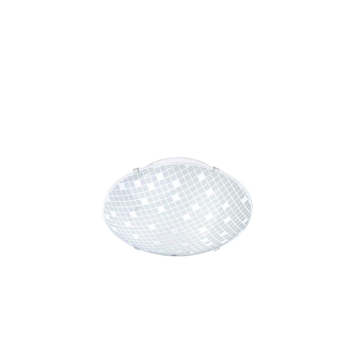 Plafon de Vidro 1 Lâmpada Maranhao 250mm Redondo Ars Iluminação., marca ARS Iluminação - Foto Principal