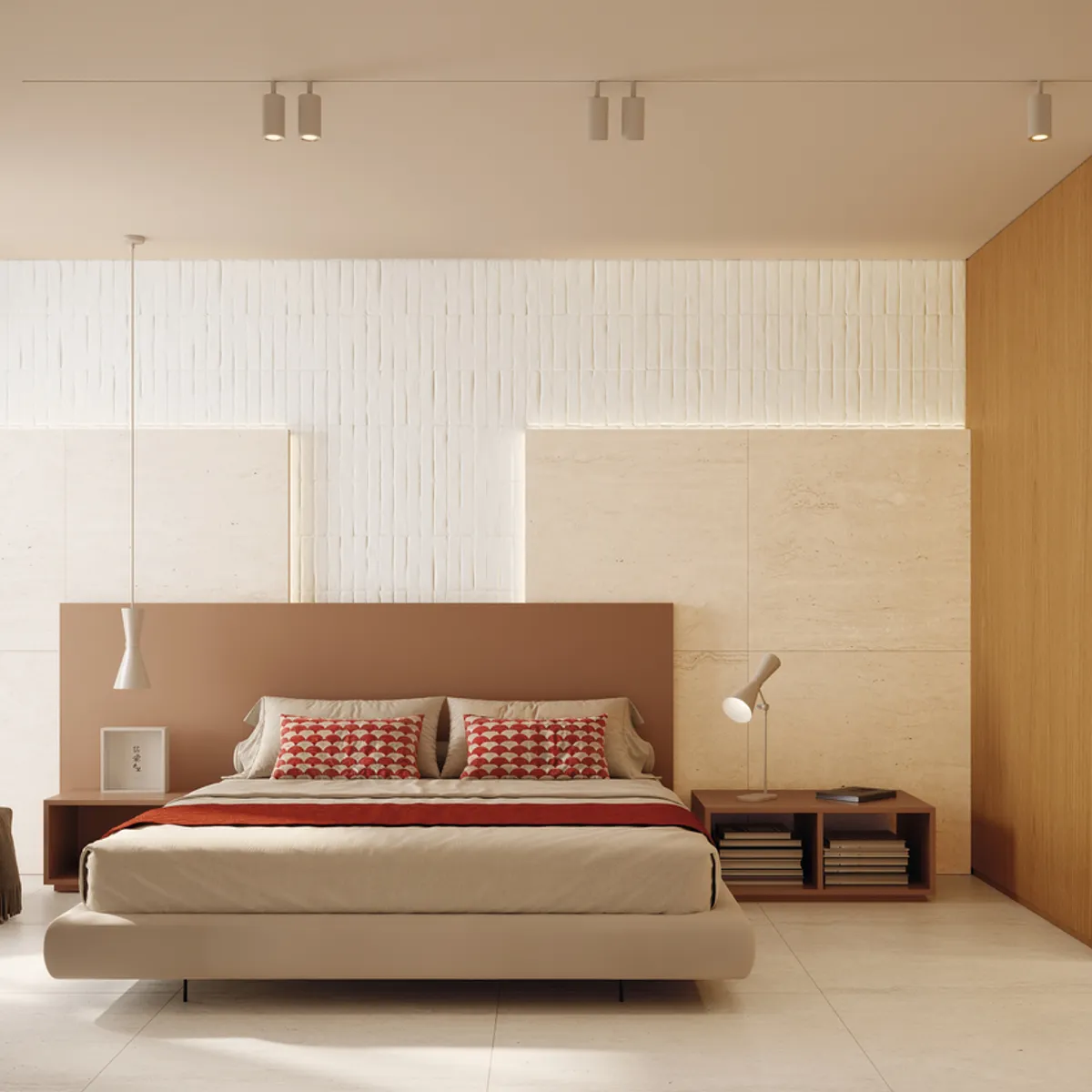 Porcelanato Retificado Natural Travertino Veins Bege Interno/externo 90x90 Cm Caixa 1,62 M² Ceusa, marca Ceusa - Foto 2
