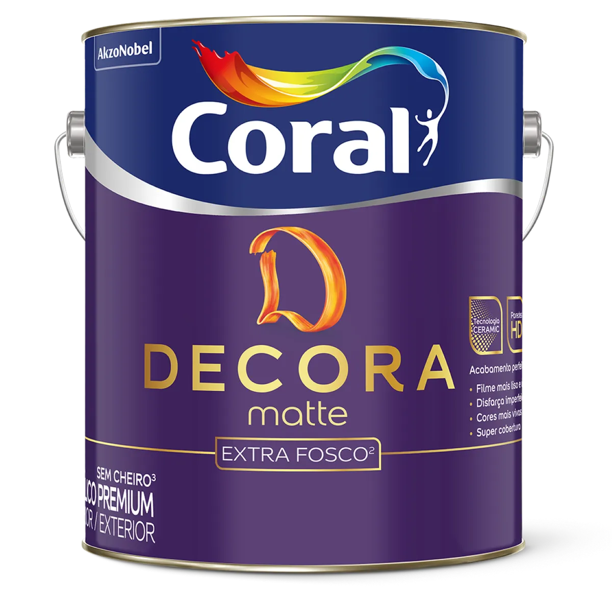 Tinta Decora Matte Papel Picado 3.6l Coral, marca Coral - Foto Principal