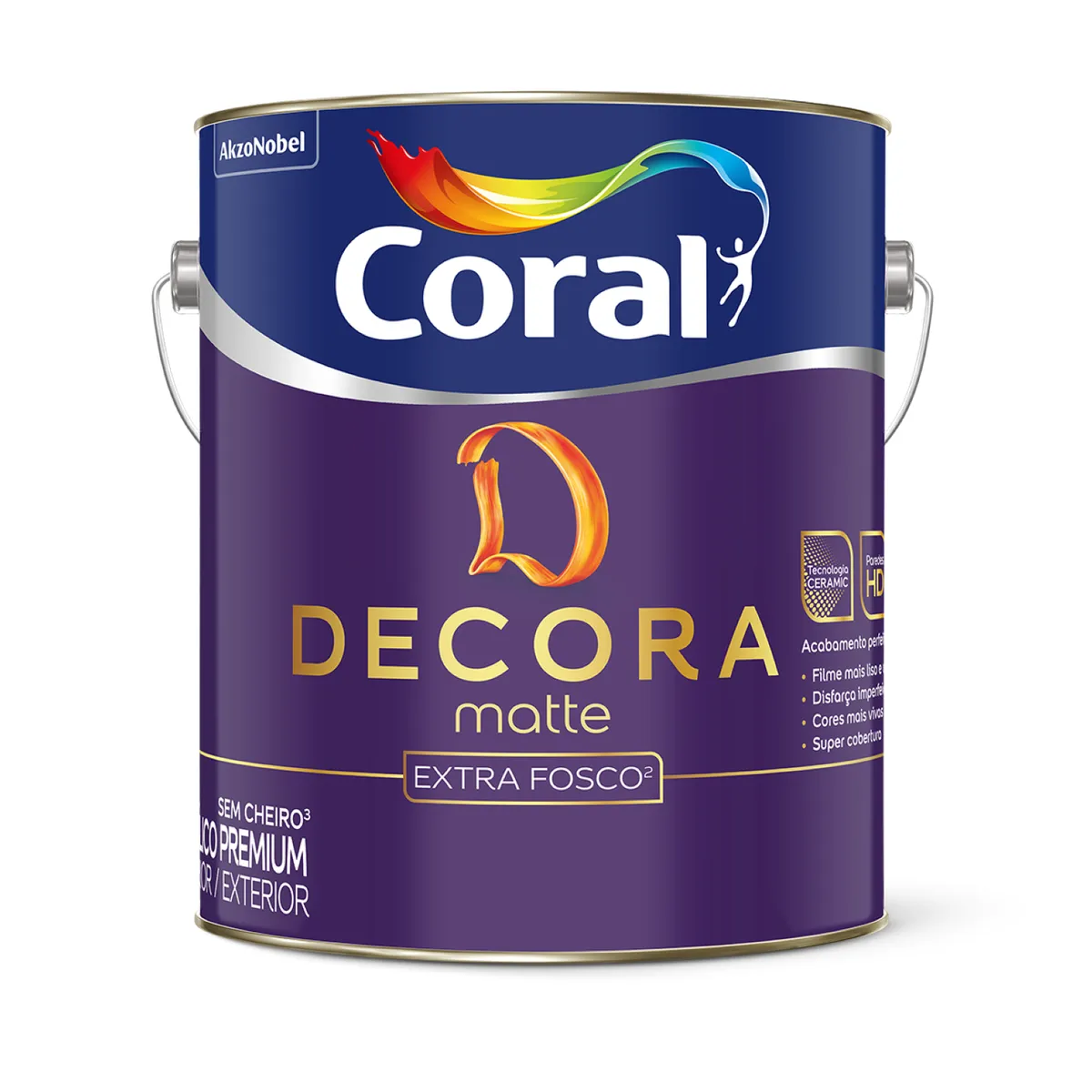 Tinta Decora Matte Papel Picado 3.6l Coral, marca Coral - Foto Principal