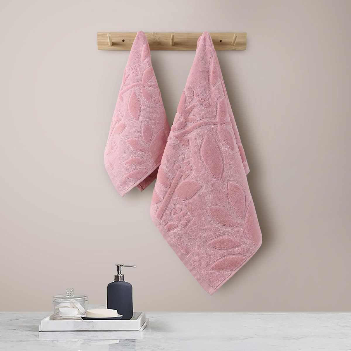 Conjunto de 2 Toalhas de Rosto Moka Just Home Collection, marca  - Foto 2