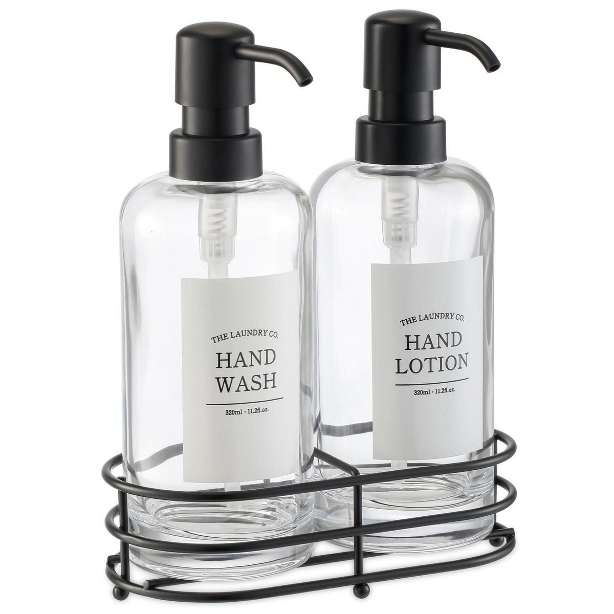 Conjunto com 2 Dispensadores de Vidro Just Home Collection, marca Just Home Collection - Foto Principal