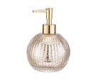 Dispensador de Vidro Dourado Just Home Collection