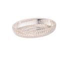 Saboneteira de Vidro Dourado Just Home Collection