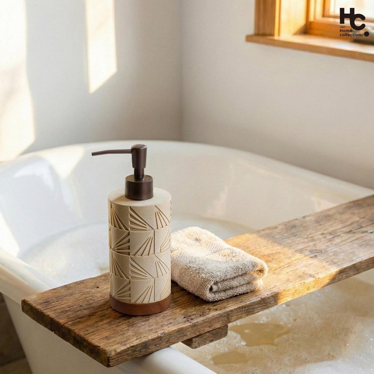 Dispenser de Sabonete em Resina Adela Just Home Collection, marca Just Home Collection - Foto 2