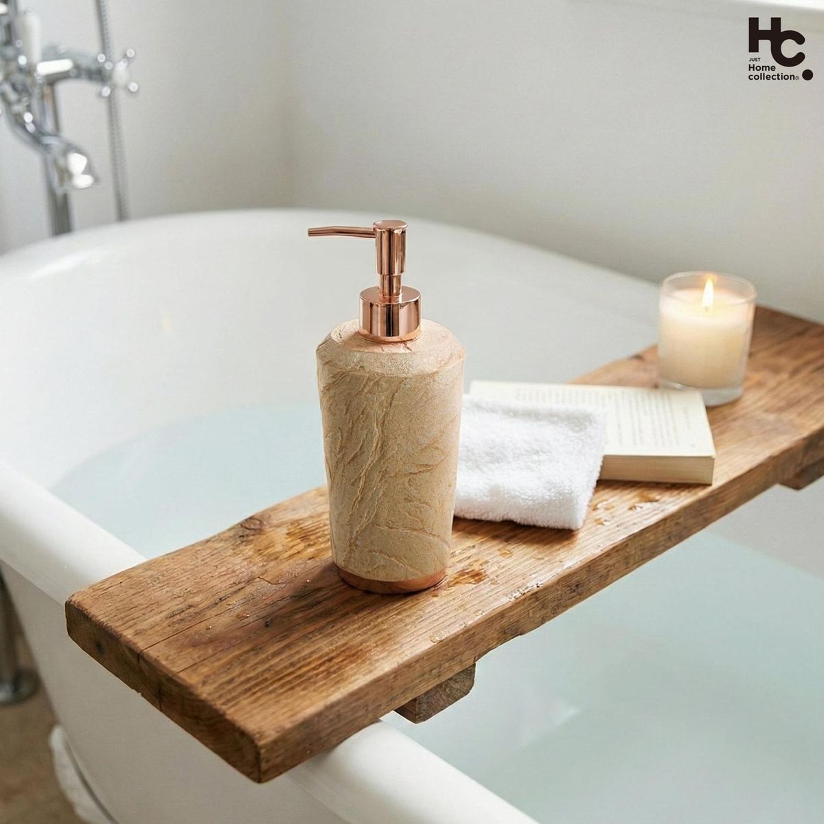 Dispensador de Sabonete de Resina Just Home Collection, marca Just Home Collection - Foto 2
