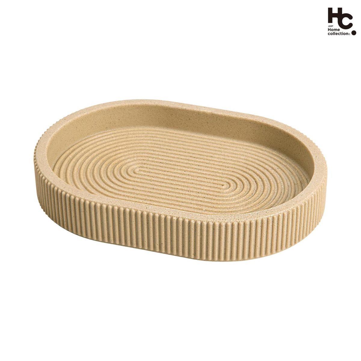 Saboneteira em Relevo Bege Just Home Collection, marca Just Home Collection - Foto Principal