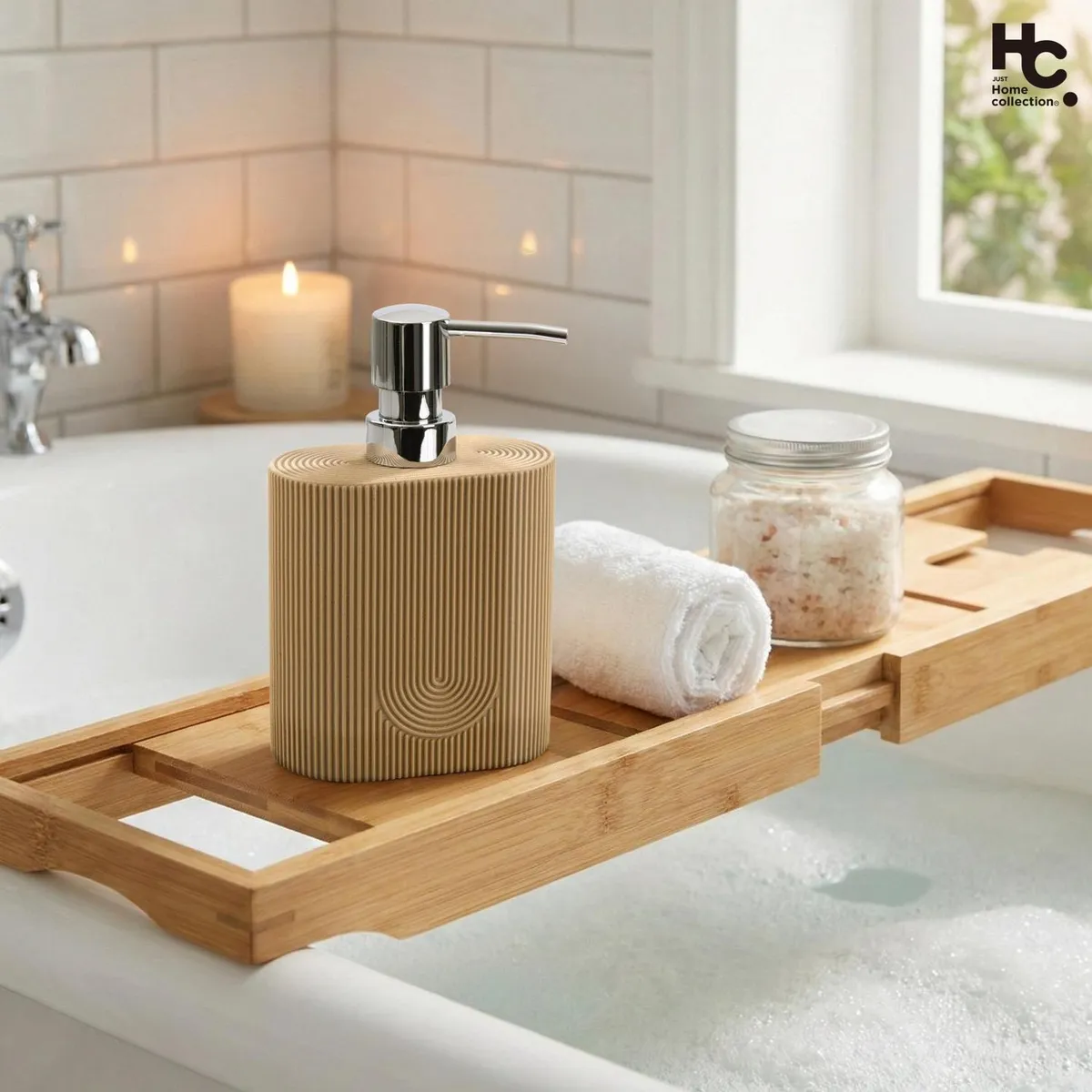 Dispensador de Alívio Bege Just Home Collection, marca Just Home Collection - Foto 2