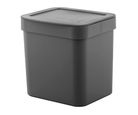 Lixeira para Cozinha 2,5l Plástico Manual Pia Chumbo Ou