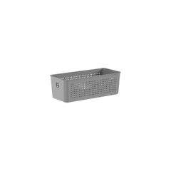 Cesto Flow 27x12x9cm Chumbo Fechado Ou