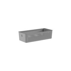 Cesto Flow 34x15x9cm Chumbo Fechado Ou