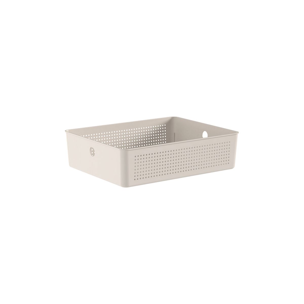 Cesto Flow 34x27x9cm Bege Fechado Ou, marca Ou - Foto 2