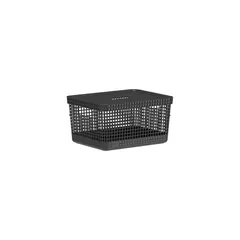Cesto Grid 8l Cinza Ou