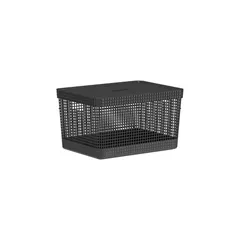 Cesto Grid 20l Cinza Ou