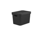 Caixa Organizadora Plástico Preto Nordi 18l 24x27x36cm Ou