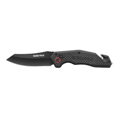 Canivete Dobravel 3,5" Preto Swiss+tech