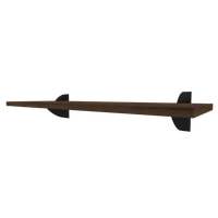 Prateleira com Suporte Clip 25x80cm Mel Multivisão