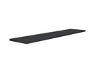 Prateleira com Suporte Invisivel 20x80cm Preta Multivisão