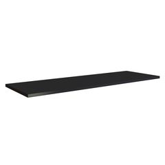 Prateleira com Suporte Invisivel 30x80cm Preta Multivisão