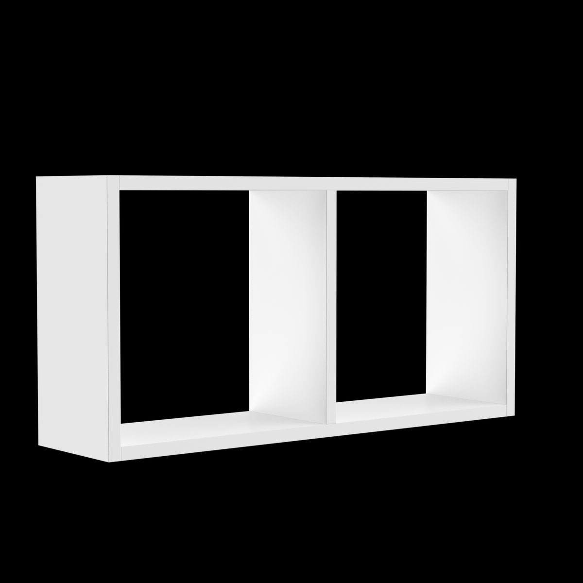 Nicho Decorativo com 1 Divisoria Branco Multivisão, marca Multivisão - Foto Principal
