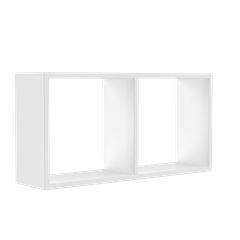 Nicho Decorativo com 1 Divisoria Branco Multivisão