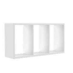 Nicho Decorativo com 2 Divisorias Branco Multivisão