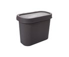 Lixeira para Pia Tear Cinza 3,2l Plasutil
