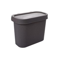 Lixeira para Pia Tear Cinza 3,2l Plasutil