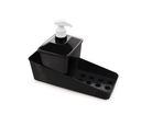 Porta Detergente Preto 600ml Plasutil