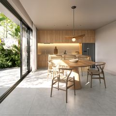 Porcelanato Retificado Acetinado Dunne Gray Satin Cinza Interno 60x60 Cm Caixa 2,20 M² Biancogres Biancogres