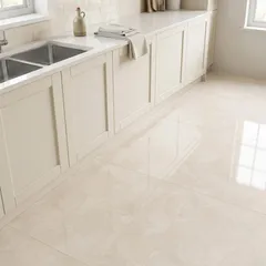 Porcelanato Retificado Polido Olimpo Bege Interno 90x90 Cm Caixa 2,40M² Biancogres Biancogres