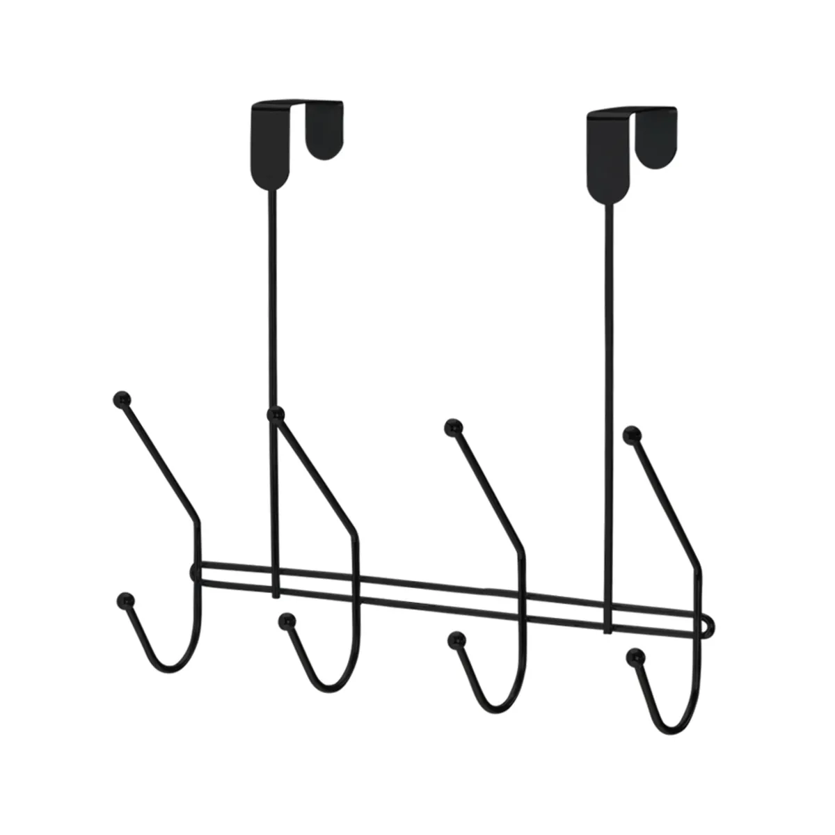 Cabide para Porta Eclipse Black com 4 Ganchos Arthi, marca Arthi - Foto Principal