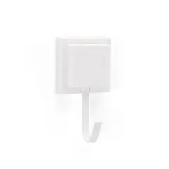 Gancho Piatina com Fixação Adesiva 3m Branco Arthi