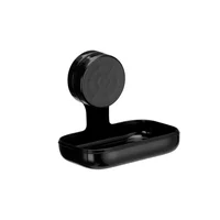 Saboneteira Plástica com Dupla Face 3m Preto Arthi