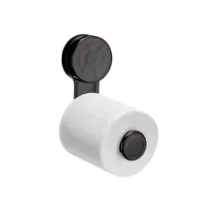 Porta Papel Higiênico com Dupla Face 3m sem Tampa Preto Arthi