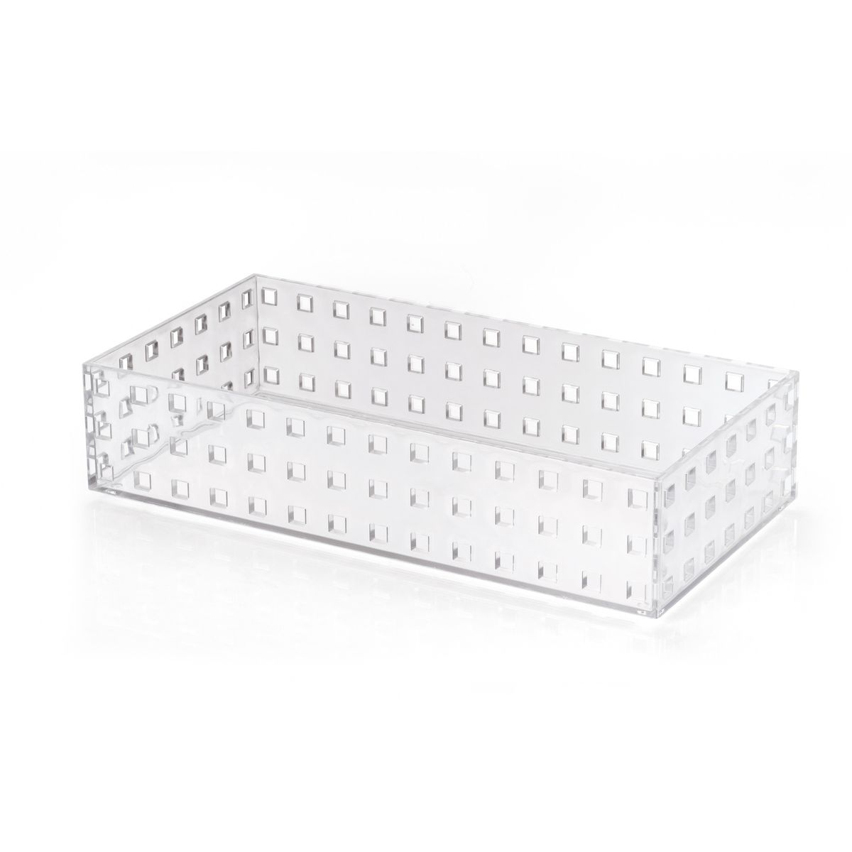 Caixa Organizadora Plástico Ps Cristal Transparente 6x14x28 Cm 2,2l Arthi, marca Arthi - Foto Principal