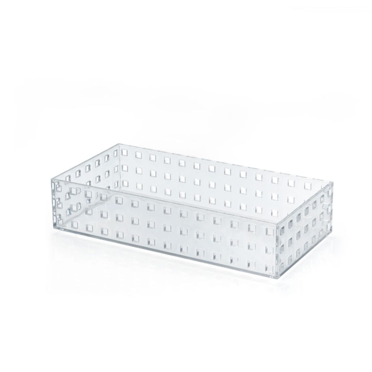 Caixa Organizadora Plástico Ps Cristal Transparente 6x14x28 Cm 2,2l Arthi, marca Arthi - Foto 2