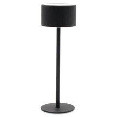 Luminária de Mesa Recarregável Cct Preta Just Home Collection