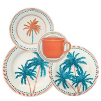 Aparelho de Jantar/chá com 20 Peças Caribe - Donna Biona Oxford