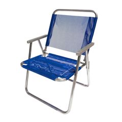 Cadeira de Praia Varanda 56 X 41,5 X 47cm Azul Botafogo