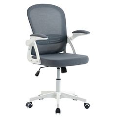 Cadeira de Computador Zen Mesh Cinza/branca Just Home Collection