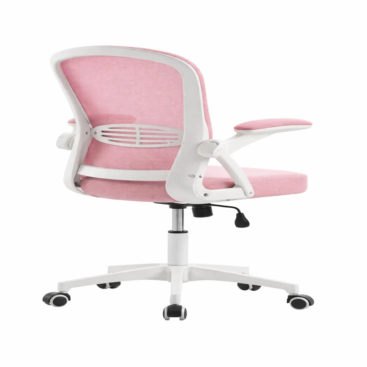Cadeira de Computador Zen Mesh Rosa/branca Just Home Collection, marca Just Home Collection - Foto 2