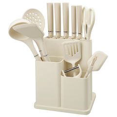 Conjunto de Facas e Utensílios com 14 Peças Just Home Collection