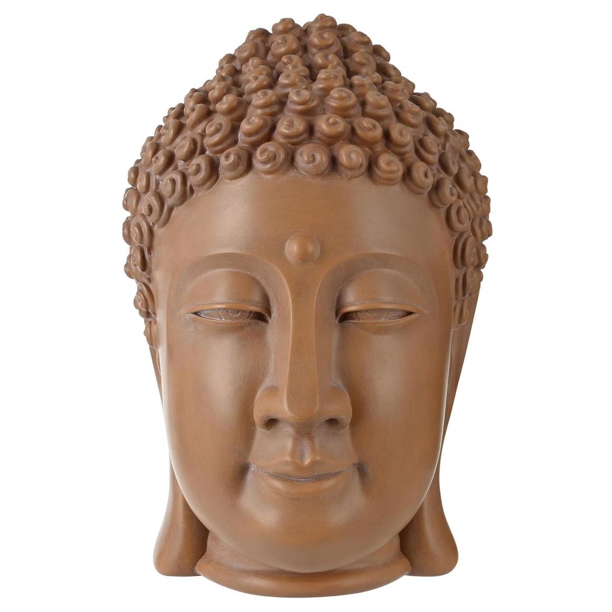 Figura Decorativa Cabeça de Buda 31cm Just Home Collection, marca Just Home Collection - Foto Principal