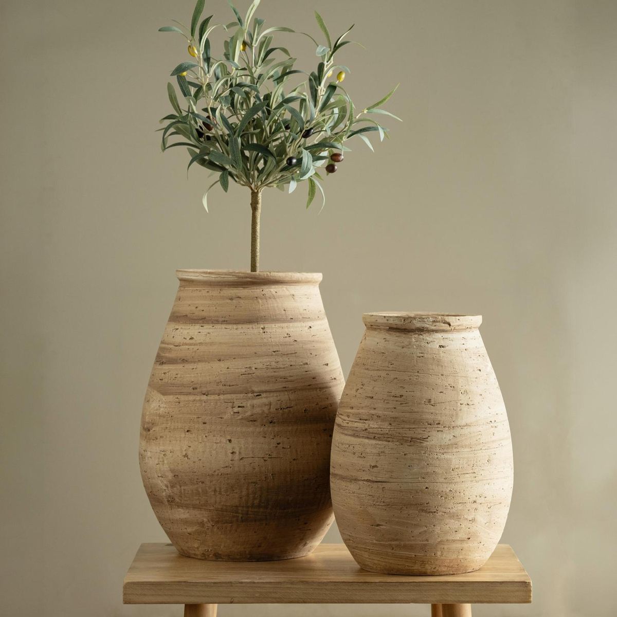 Vaso de Cimento 36cm Just Home Collection, marca Just Home Collection - Foto 2