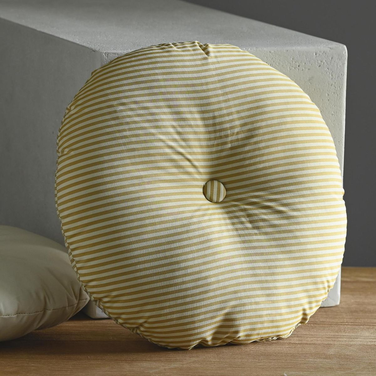 Almofada Listrada Ambar 36x36cm Just Home Collection, marca Just Home Collection - Foto 2
