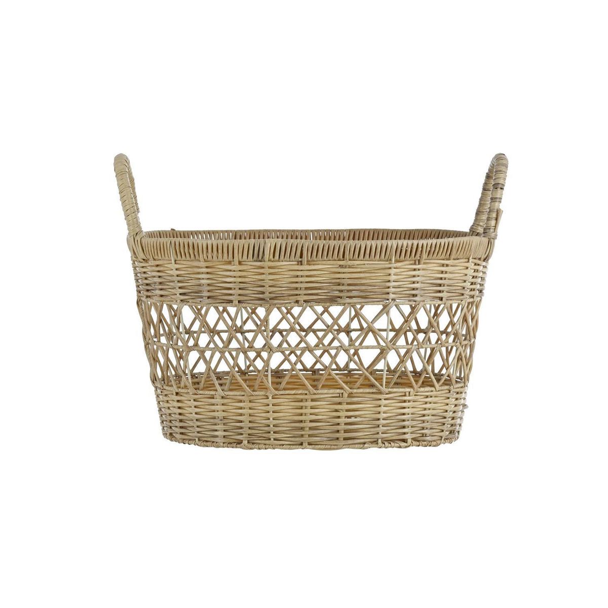 Cesto de Ratan Tamanho M 45cm Just Home Collection, marca Just Home Collection - Foto Principal