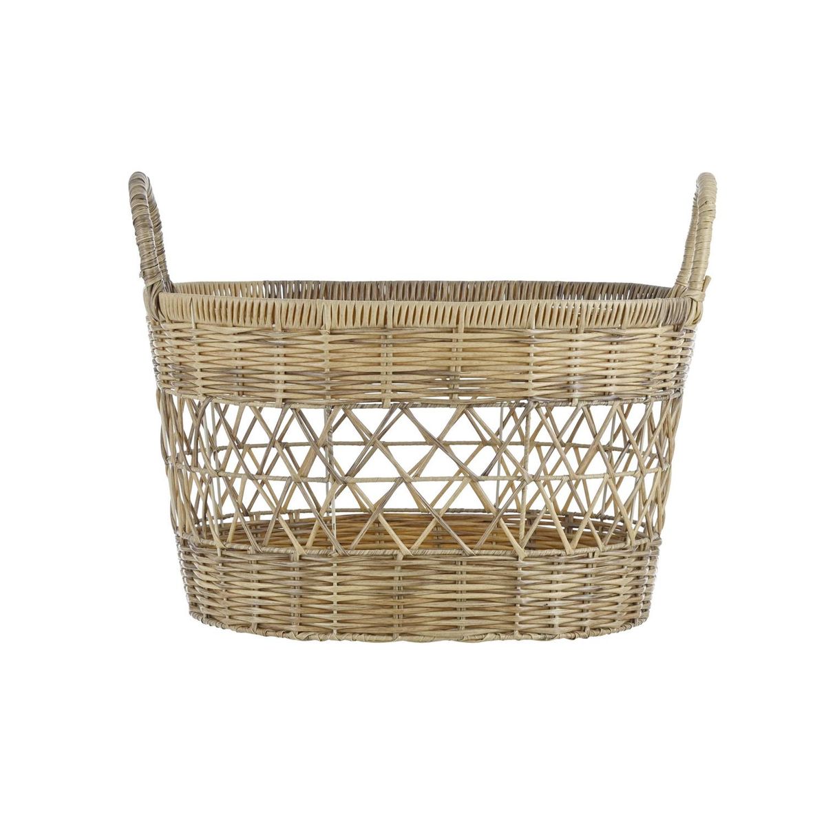 Cesto de Ratan Tamanho G 50cm Just Home Collection, marca Just Home Collection - Foto Principal