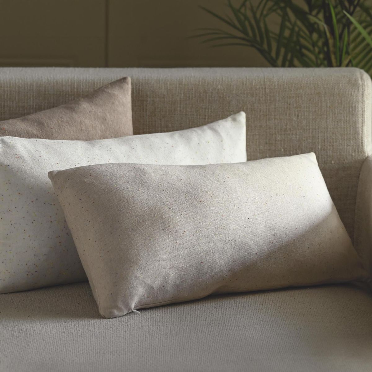 Almofada Cinza Claro 50x25cm Just Home Collection, marca Just Home Collection - Foto 2